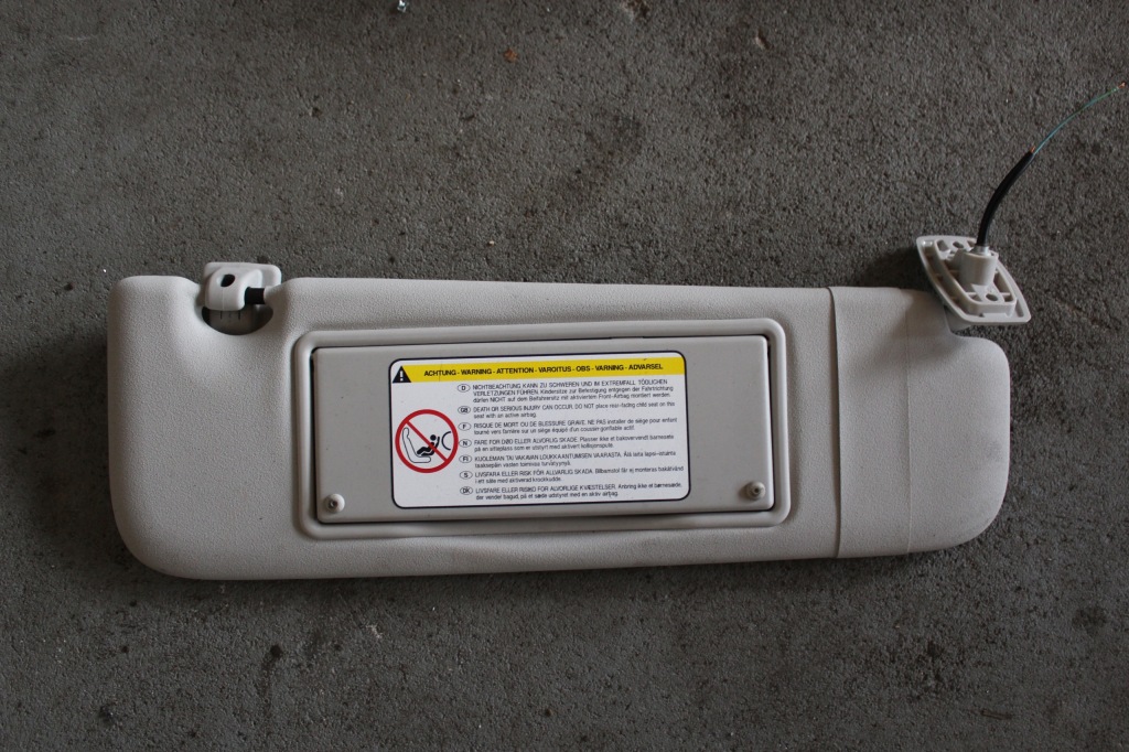 фото №1, Peugeot 207 cc cabrio захист сонцезахисна пасажира права 207cc