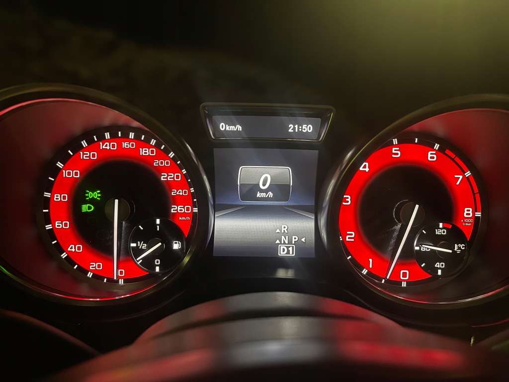 фото №9, Mercedes ml w166 gl x166 гальмівні диски спідометра cstm red