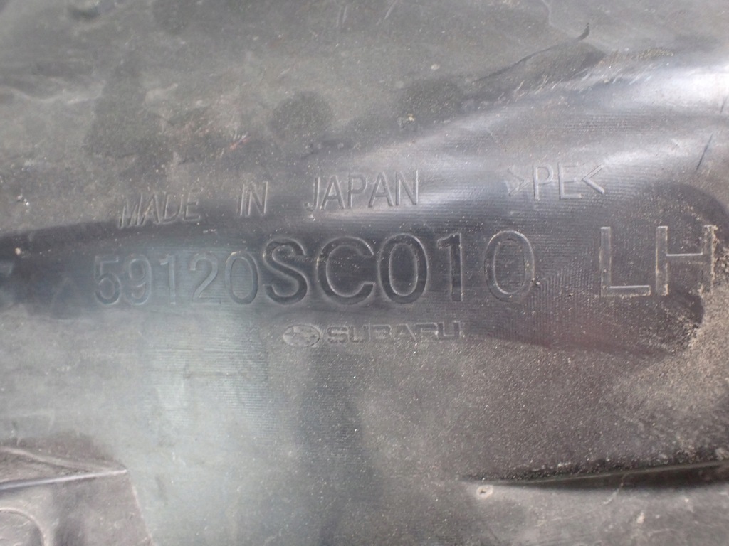 фото №7, Подкрылок левый перед subaru forester iii 2008r 2.0 awd 64z 59120sc010 10672