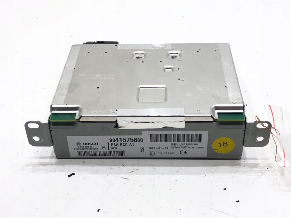 фото №1, Радио citroen berlingo iii 9841575880 тюнер