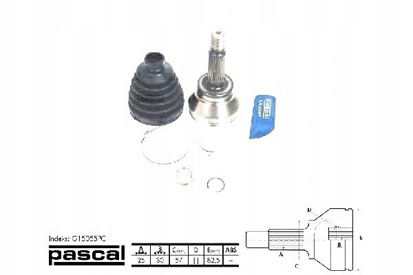 фото №2, Шарнир приводной наружный mitsubishi lancer vii