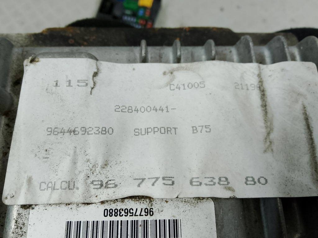 фото №6, Citroen ds4 2011 набір стартовий ключ bsi бортовий комп'ютер двигуна 2.0 hdi