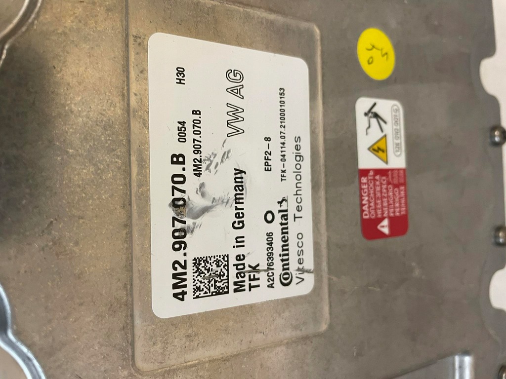 фото №9, Audi блок управления аккумулятор prztwornica 4m2907070b 4m2907070f