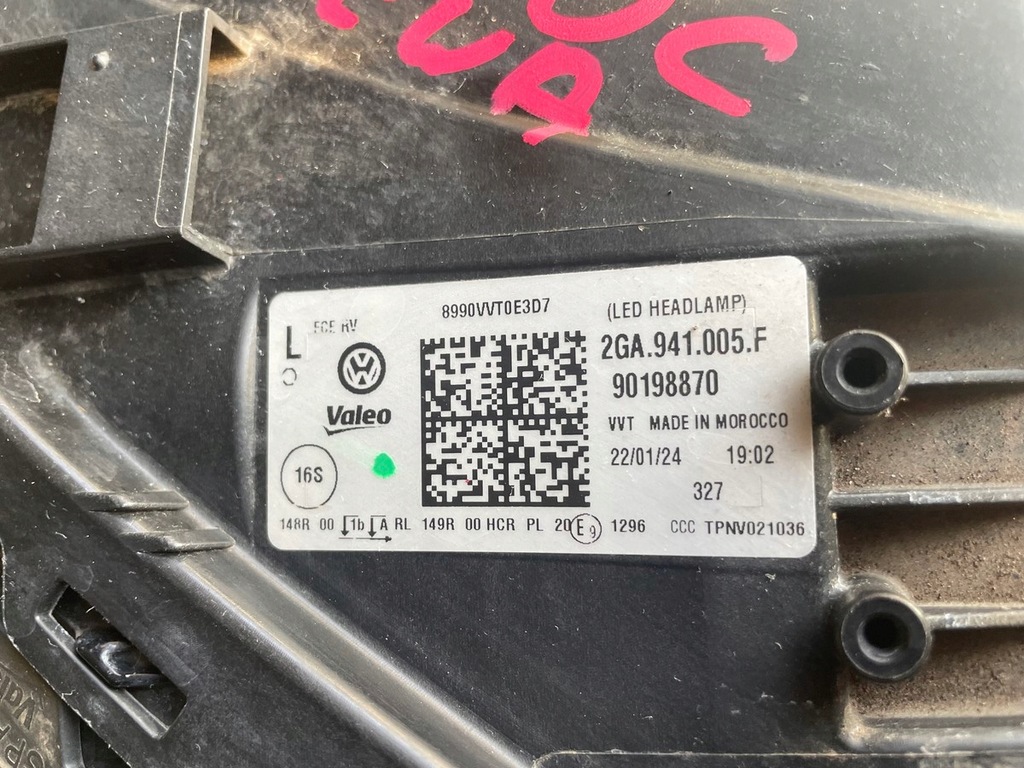 фото №7, Vw t-roc full led лампа перед передня ліва 2ga941005f права 2ga941006f
