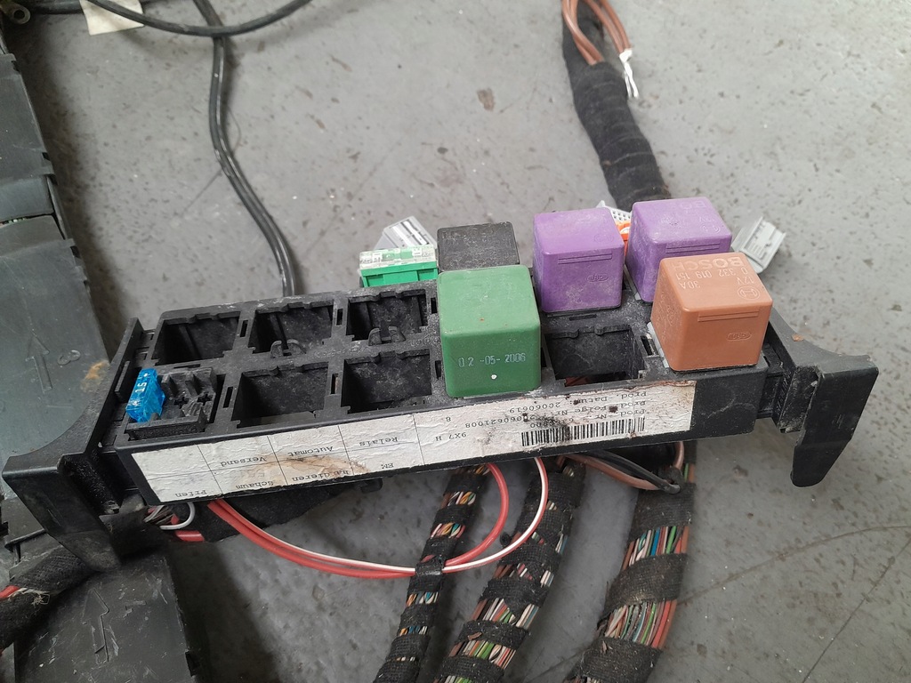 фото №7, Porsche 911 997 2006r 3.6 boxster жгут электропроводка двигателя салона