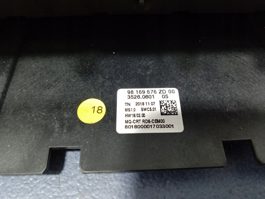 фото №5, Rifter partner berlingo iv экран дисплей панель радио 4390160111