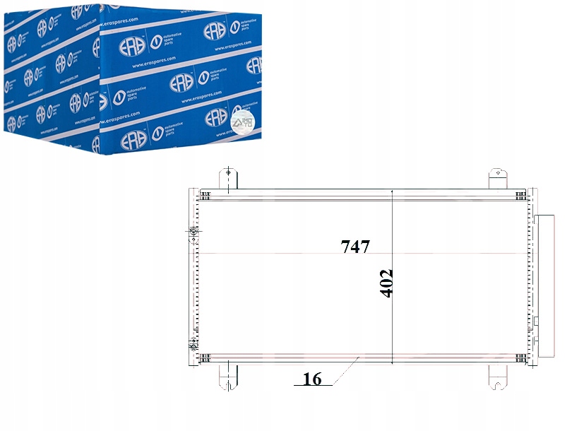фото №1, Конденсатор кондиціонера era