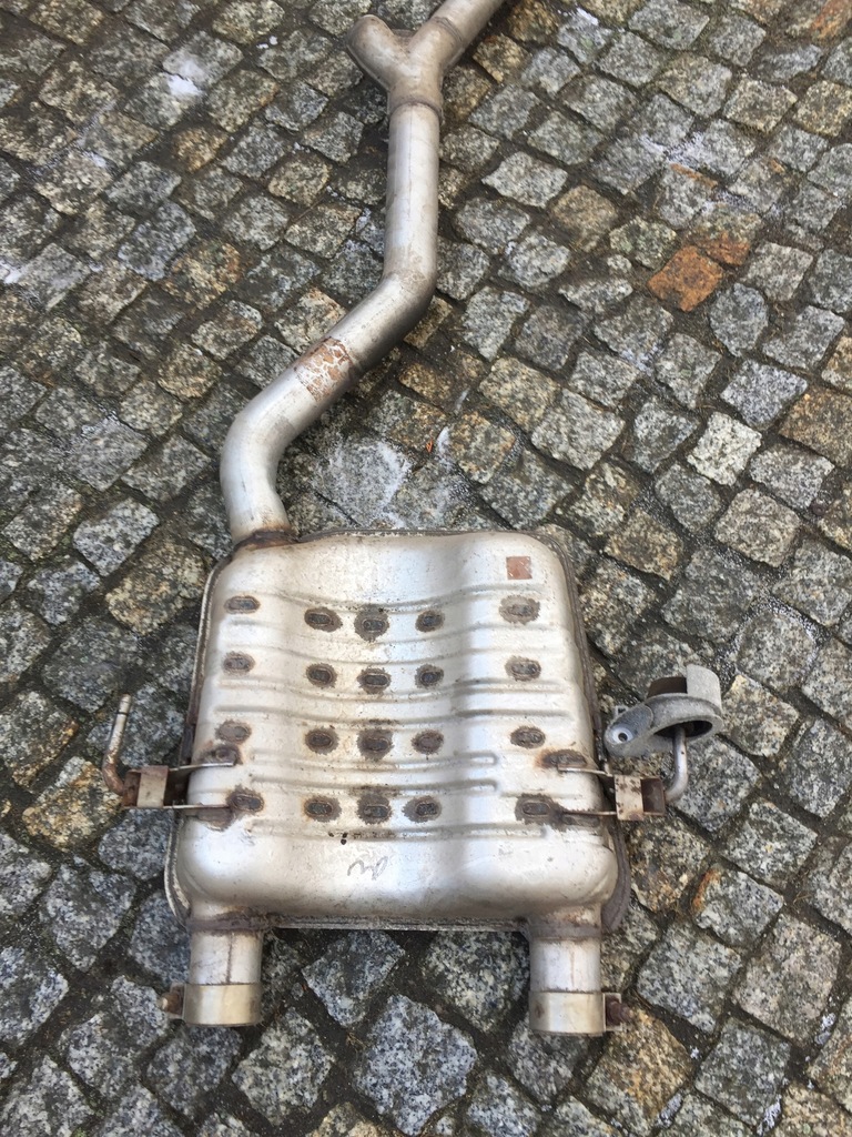 фото №1, Jeep grand cherokee wl 22 l выхлоп гаситель средний оригинал