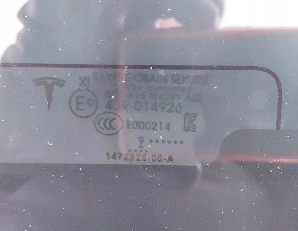 фото №8, Tesla 3 tesla iii 19r. стекло кровельная крыша стеклянный задняя 1472925-00-a
