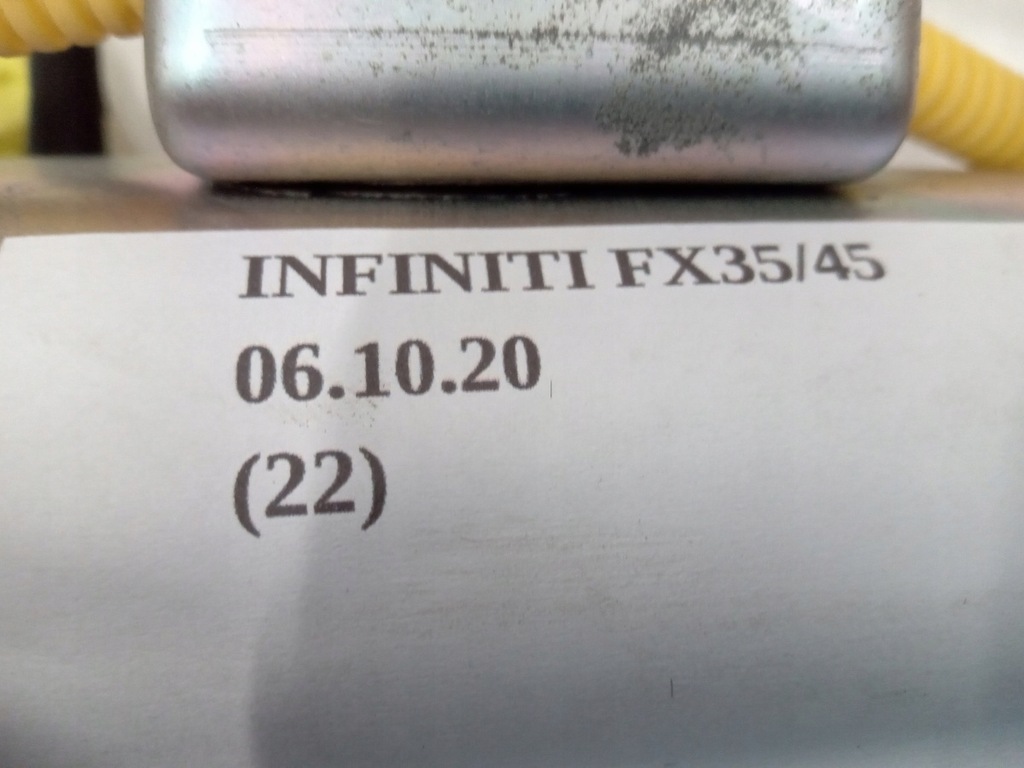 фото №6, Подушка повітряна пасажира infiniti fx35 fx45
