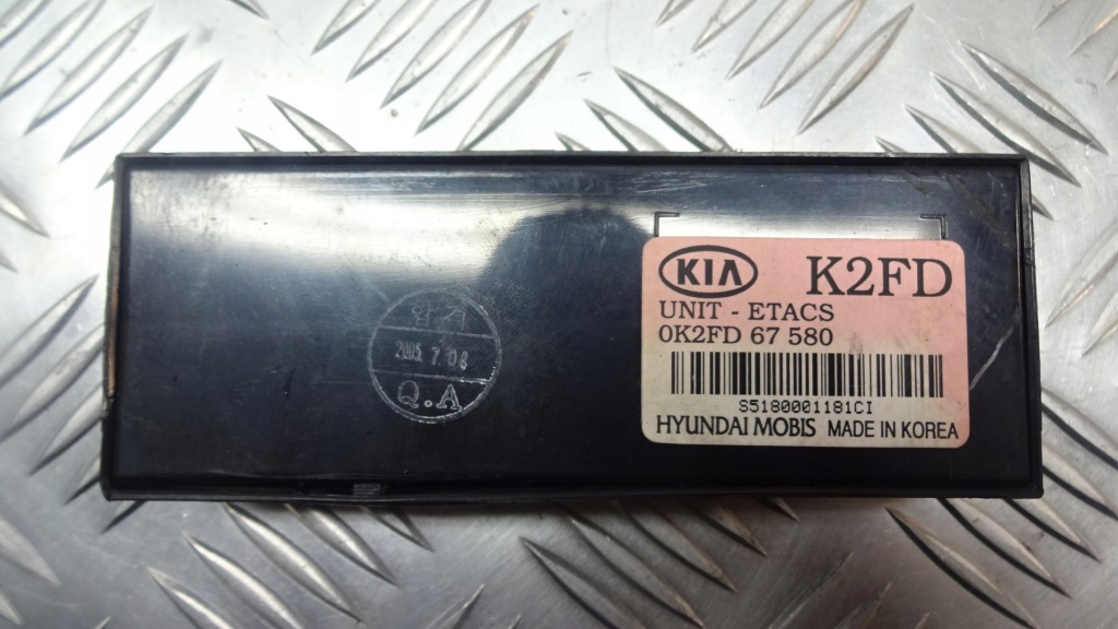 фото №1, Модуль блок керування kia carens ii 2.0 0k2fd67580
