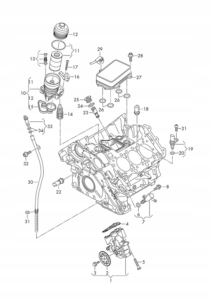 фото №9, Радиатор масла audi a7 4g8 c7 06m117015m