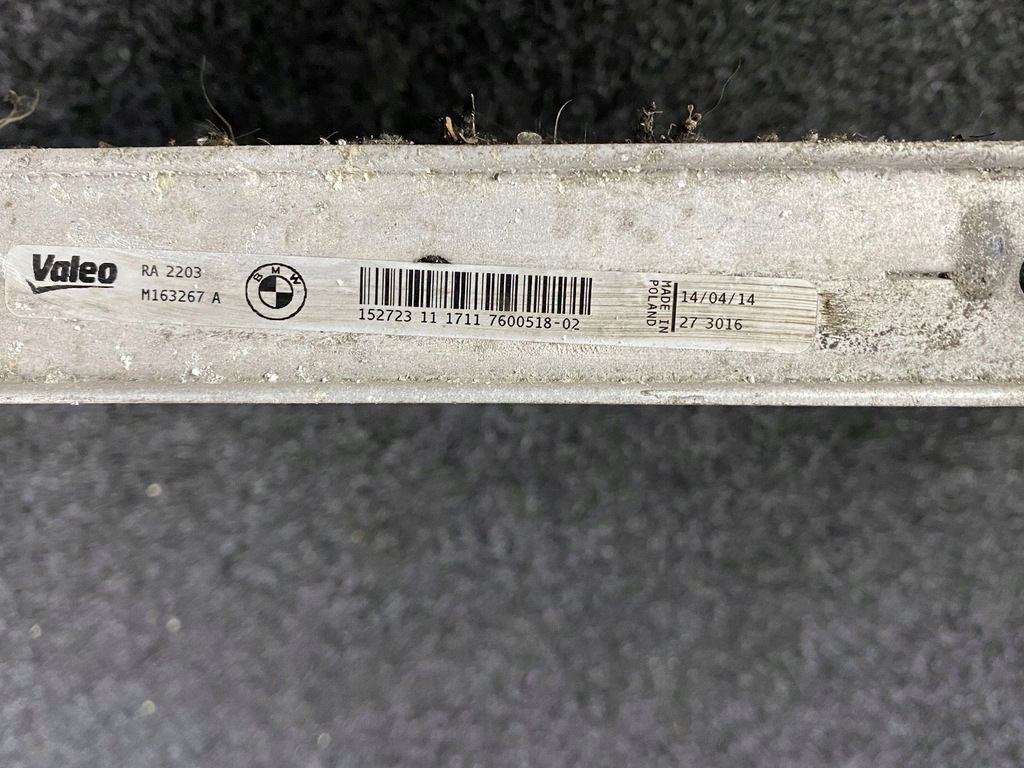 фото №6, Bmw seria 4 f32 435d радіатор wody 7600518