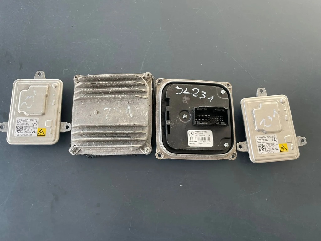 фото №1, Mercedes sl w 231 модули лампа