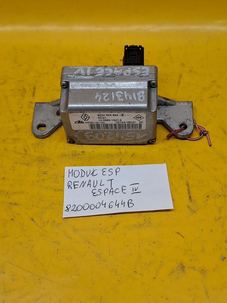 фото №2, Модуль esp renault espace iv 8200004644b