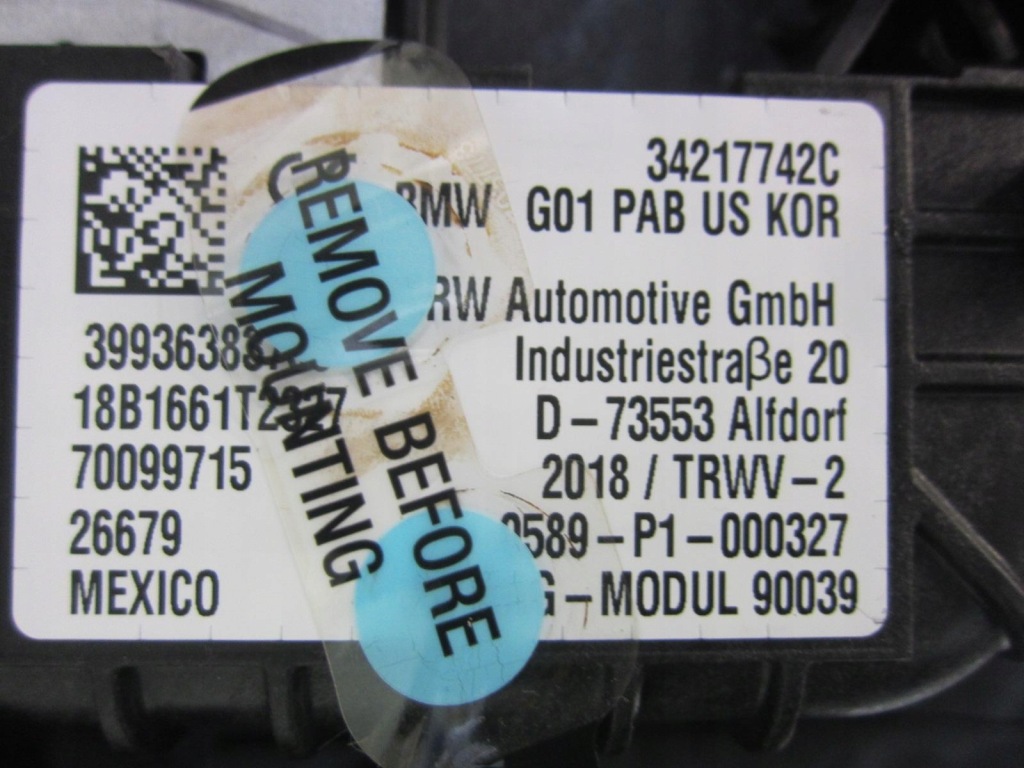 фото №9, Bmw x3 g01 g02 панель приладів приладова подушка безпеки панель  czarna 7946621 51457937294