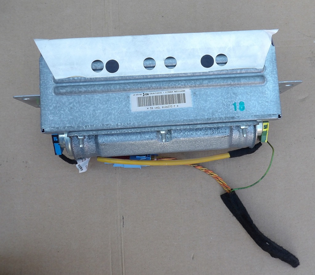 фото №7, Citroen c5 i lift air bag комплект 96509314ze 9650141200 9651116380