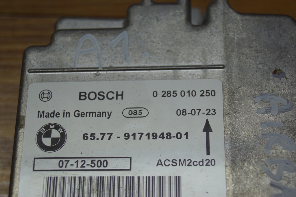 фото №5, Датчик модуль подушка безопасности bmw x5 e70 9171948