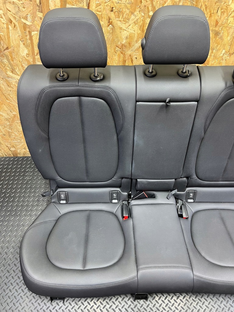 фото №15, Сидіння заднє сидіння обшивки europa czarna шкіра підігрів пам'ять bmw x1 f48