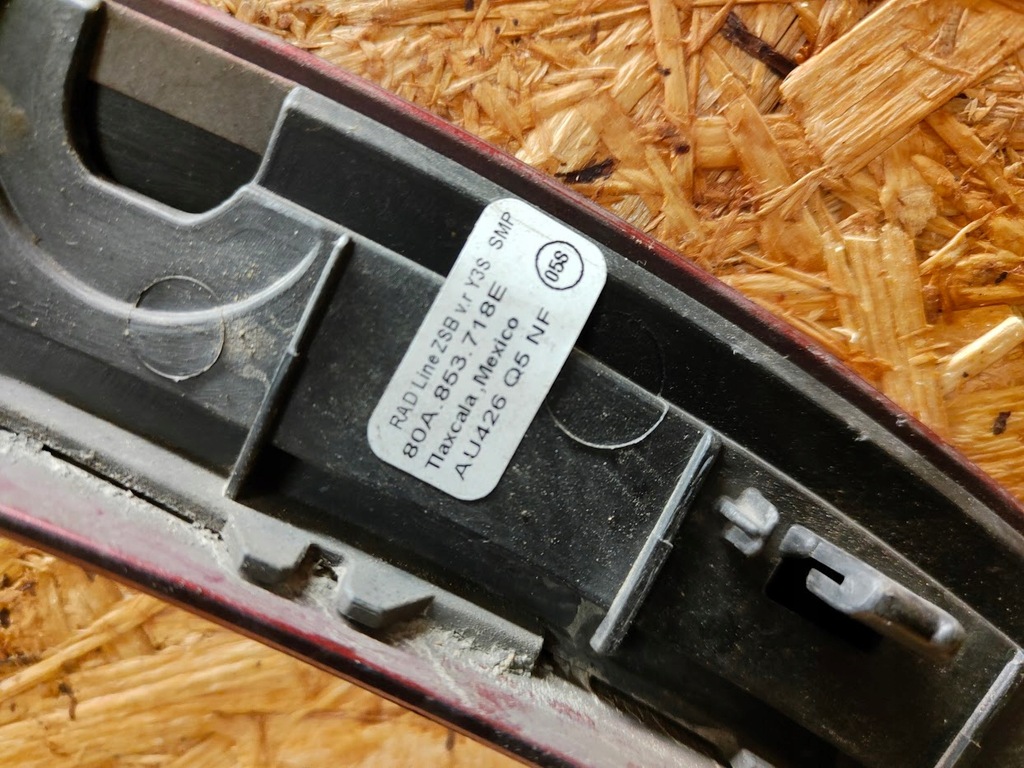 фото №7, Молдинг na крила правий задня audi q5 s-line od 2018