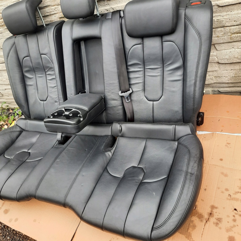 фото №15, Range rover evoque сиденья заднее сиденье кожа czarna