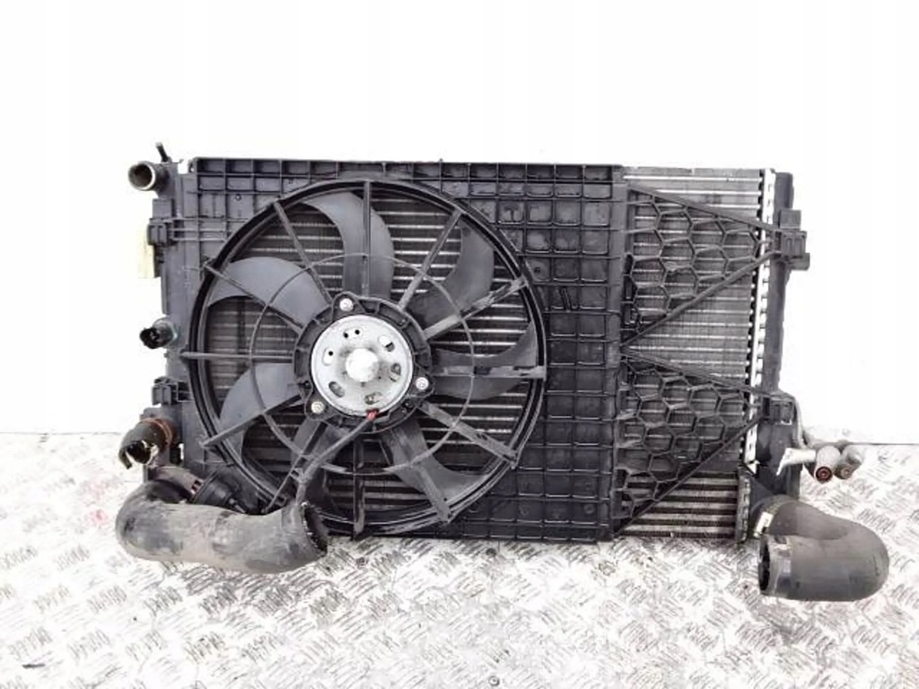 фото №1, Радіатор kpl. skoda fabia ii 1.6 tdi