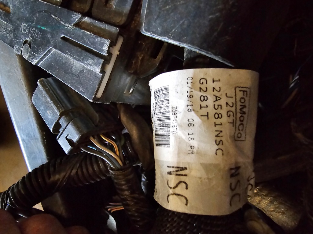 фото №11, Ford edge 3.5 15- джгут електропроводка перед перегородка titanium j2gt12a581nsc