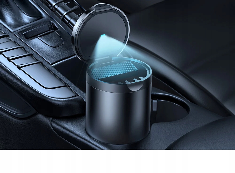 фото №10, Герметична металева zamykana попільничка do iqos heets glo з лампа led