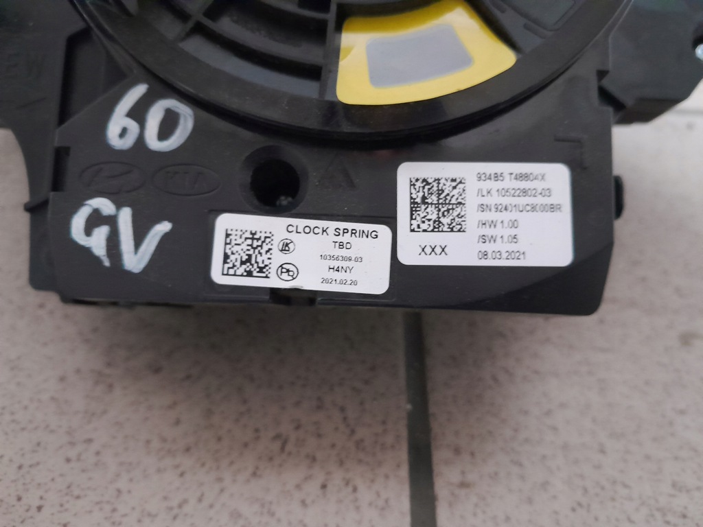 фото №16, Genesis gv60 ev панель кондиционера переключатели лента рамка кабель