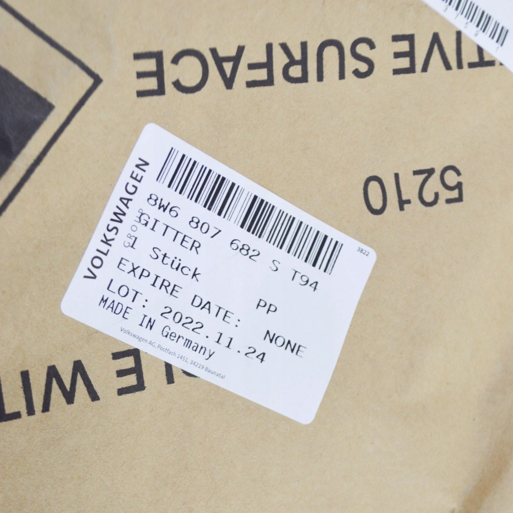 фото №9, Audi a5 sportback f5 передняя часть правый air guide решётка 8w6807682st94 oem