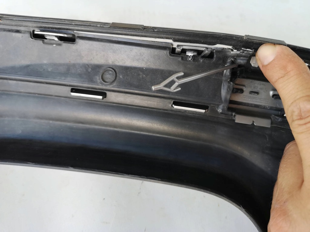 фото №13, Audi sq2 lift- спойлер накладка бампера задня