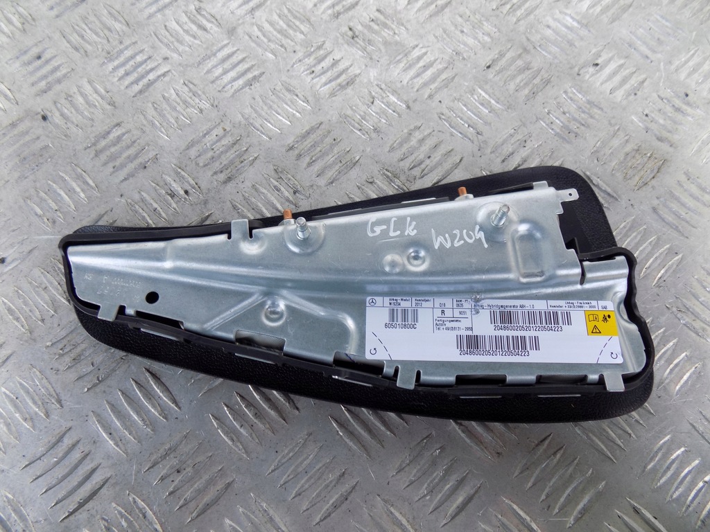 фото №5, Mercedes glk x204 подушка бічна сидіння подушка безпеки