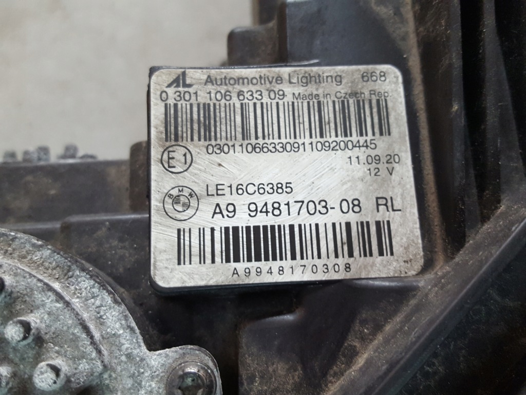 фото №8, Bmw 3 g20 g21 18r- лампа led левая перед anglik 9481703