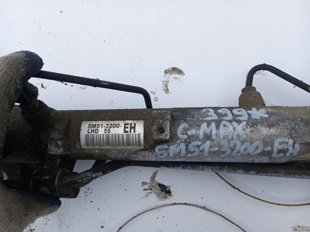 фото №5, Трансмиссия рулевая рейка ford focus c-max