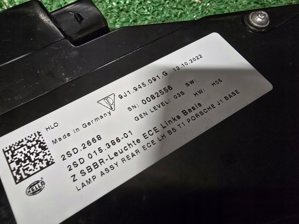 фото №7, Лампы задняя porsche taycan 9j1