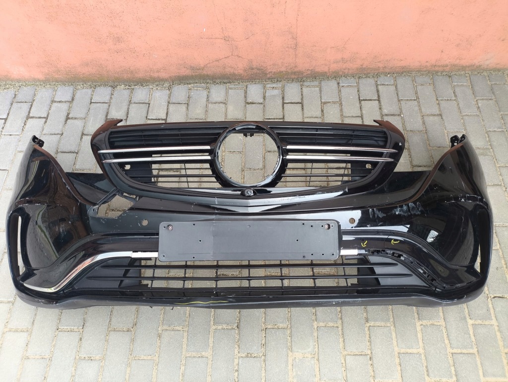 фото №1, Бампер передний решётка радиатора mercedes eqc 293 amg