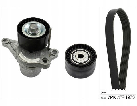 фото №1, Ремінь клиновий ролики набір renault vel satis 2.0