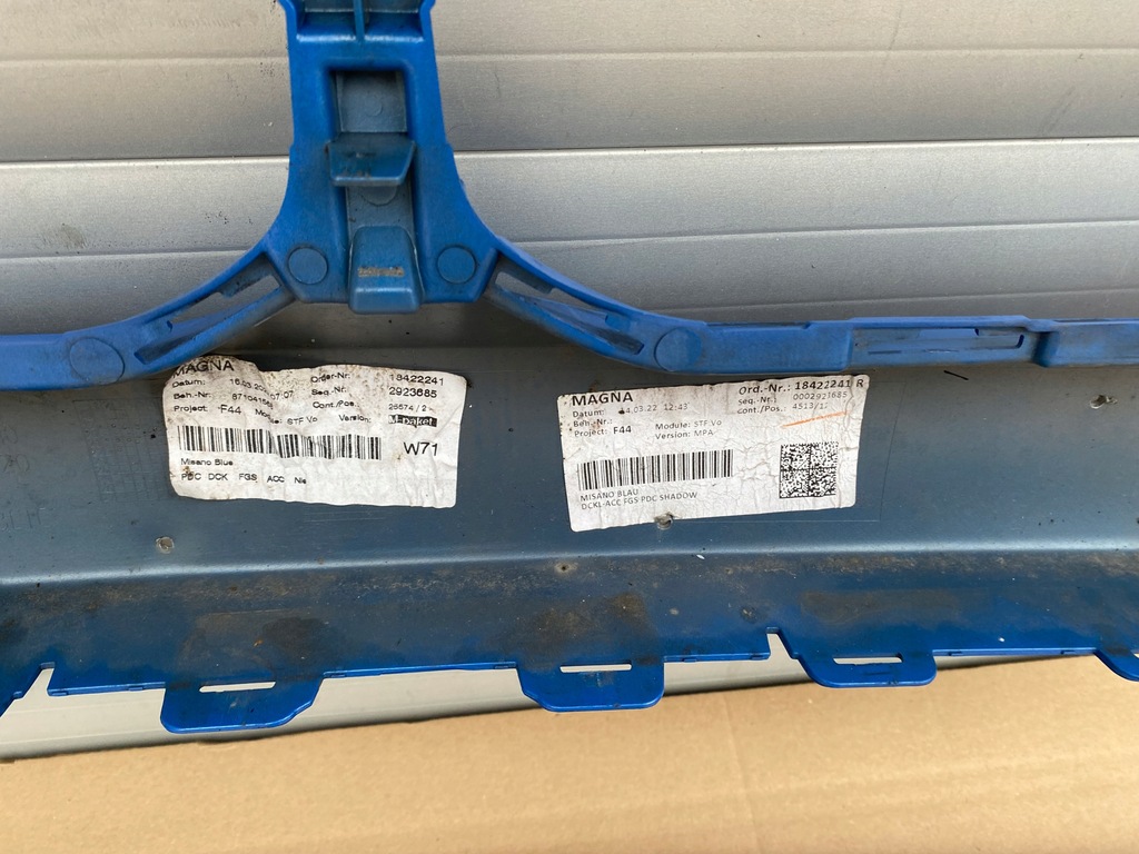 фото №8, Бампер перед задня bmw 2 grand coupe f44 m-pakiet