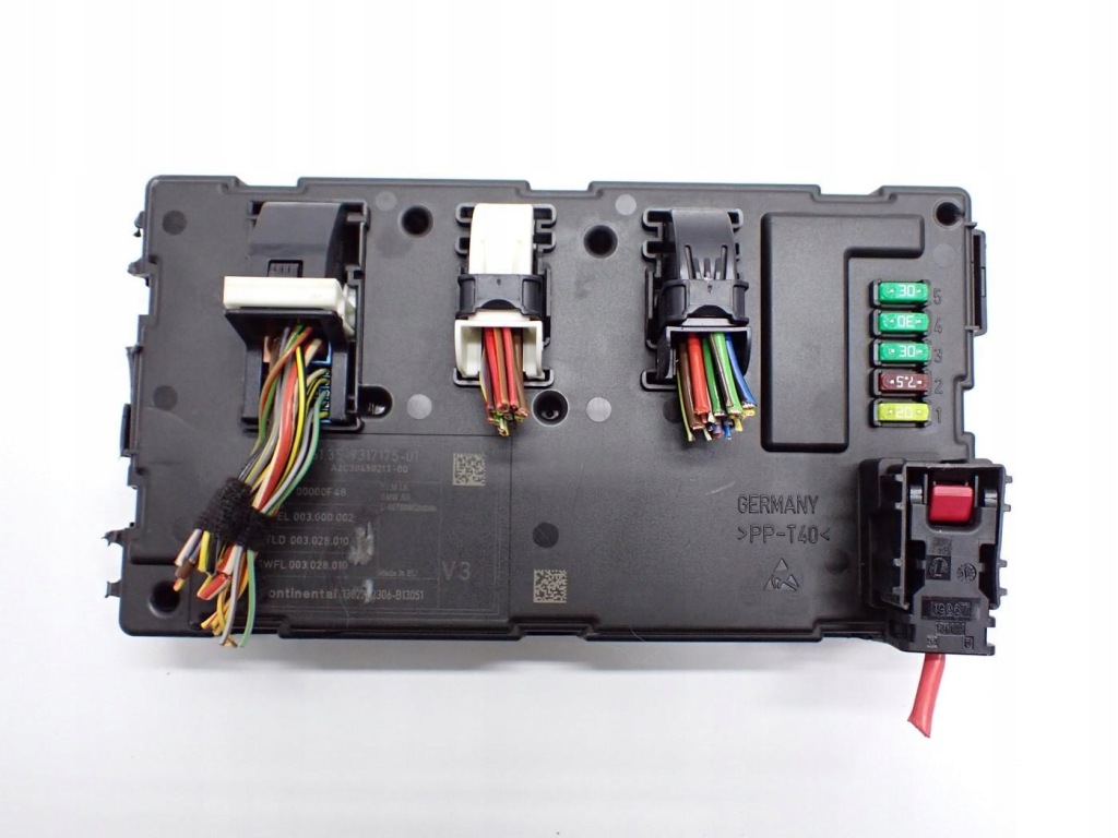 фото №1, Модуль блок управления света rem оригинал 9317175 bmw 3 f30 f31 13r