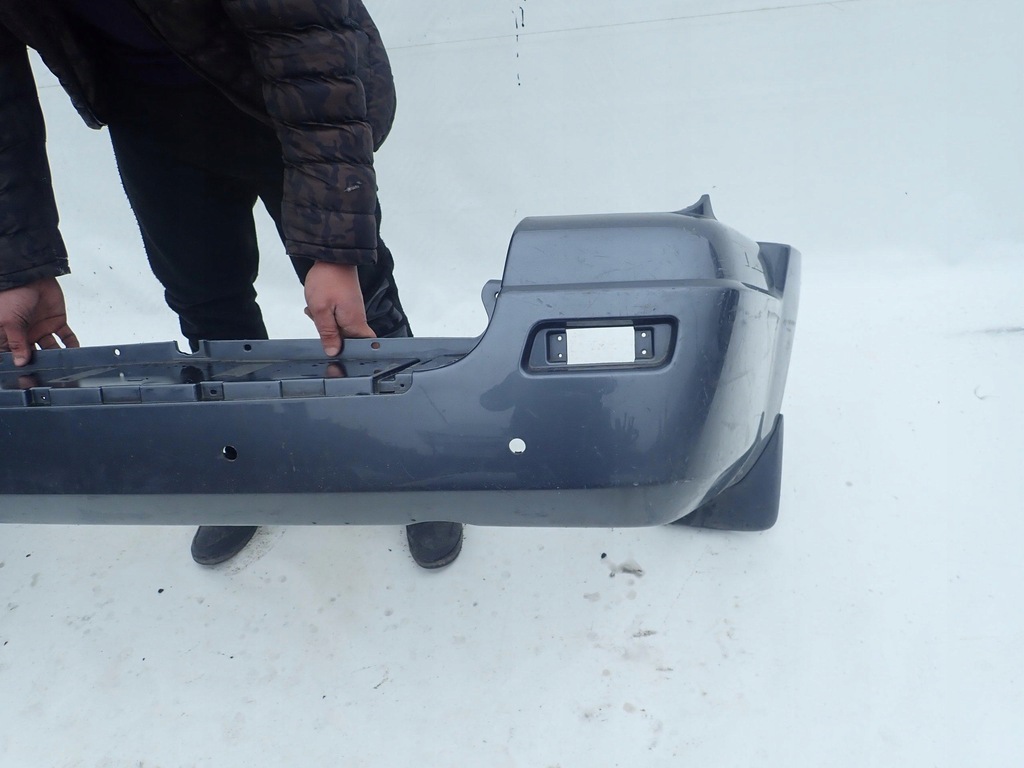 фото №9, Hyundai terracan lift 05-06 бампер задняя задний pdc