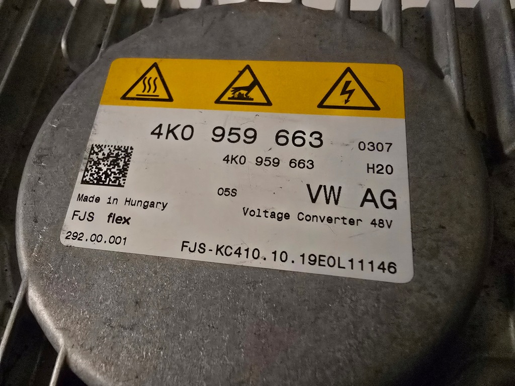 фото №8, Audi a4 q7 q8 перетворювач напруги 4k0959663