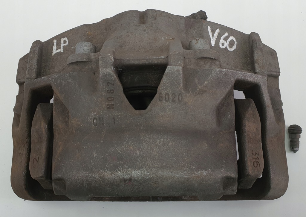 фото №1, Суппорт тормозной 945 левый перед volvo v60 s60 s80