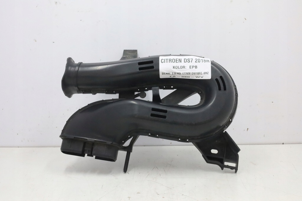 фото №1, Шланг труба воздуха citroen ds7 2018r 2.0 hdi 177km 9813931780