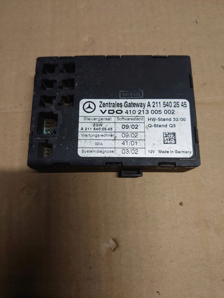 фото №1, Модуль центрального замка mercedes w211