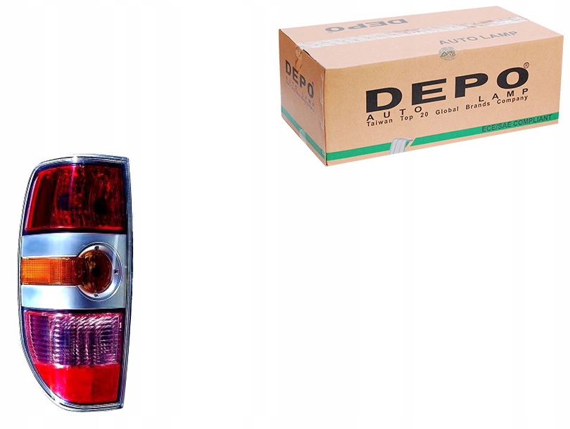 фото №1, Лампа задняя комбинированная mazda bt-50 pick-up 06-15 pr