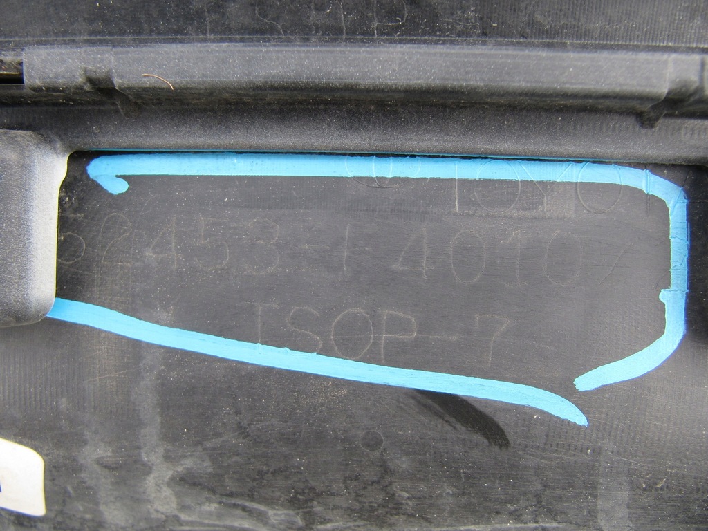 фото №13, Бампер задня задній toyota c-hr 16- спойлер chr + накладка