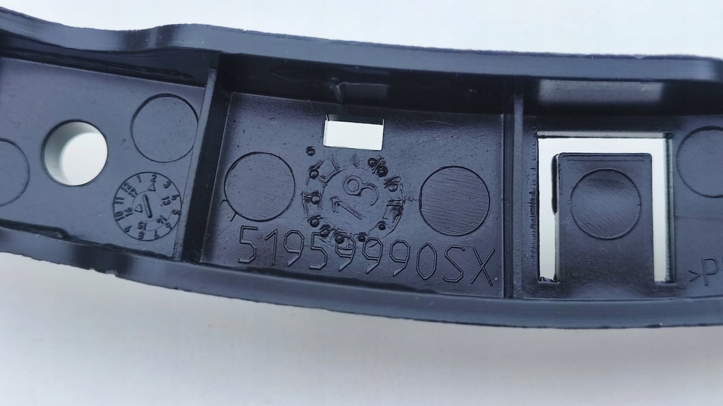 фото №7, Jeep renegade przed lift направляющая кронштейн бампера левый задняя задний dr190