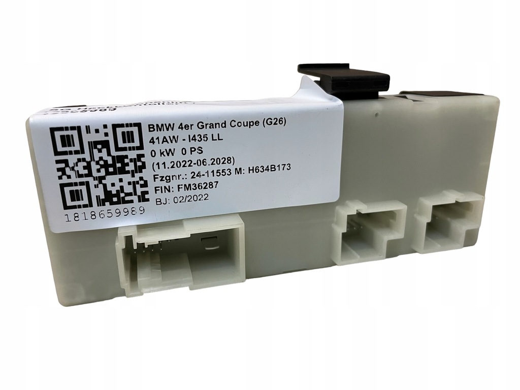 фото №11, Амортизатори привід кришки багажника електричний + модуль kpl bmw i4 g26 2022r