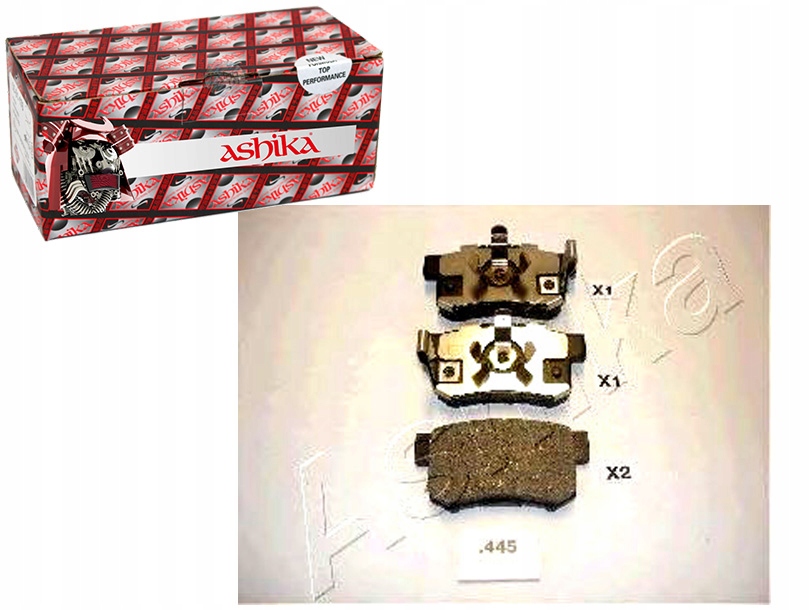 фото №1, Ash51-04-445 тормозные колодки тормозные honda accord ix 2.4