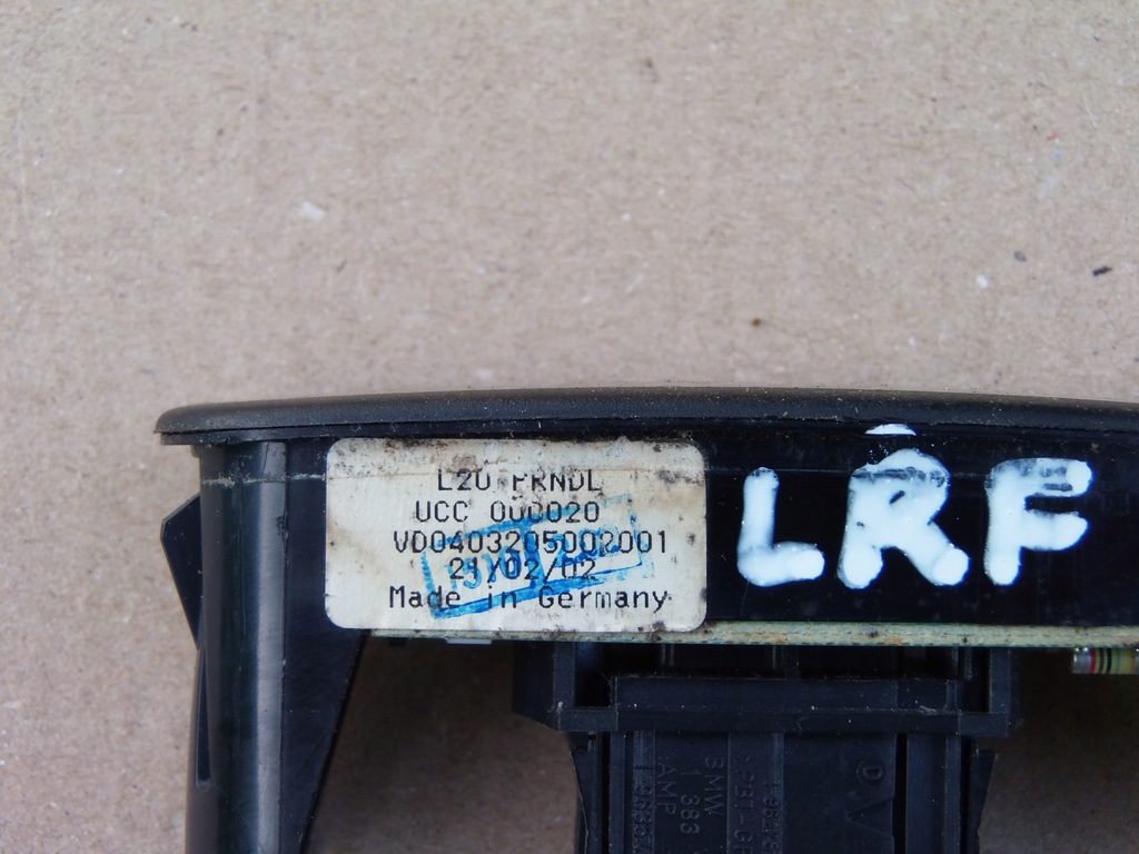 фото №5, Дисплей передач автоматическая коробка передач land rover freelander i 2.0 td 4 дверь